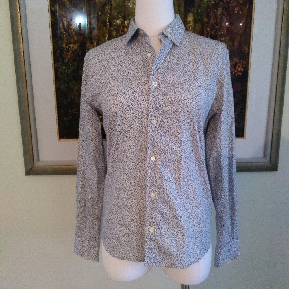 Euc Sandro Button Down, Size Xs - image 1